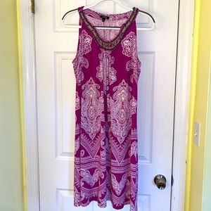 Apt. 9 beaded detail tunic dress